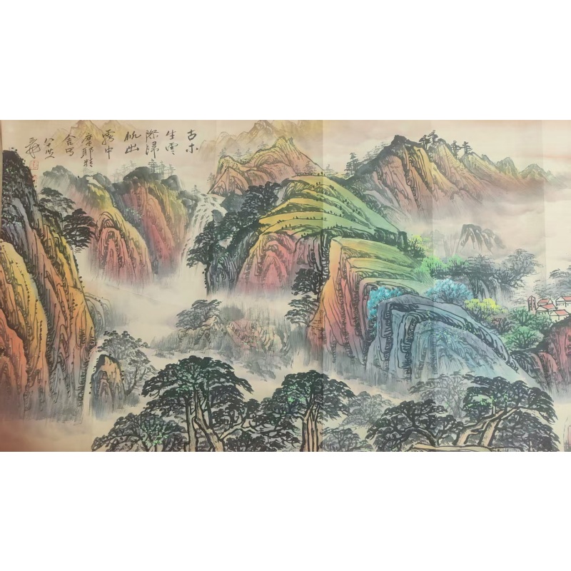 张大千字画AC6826