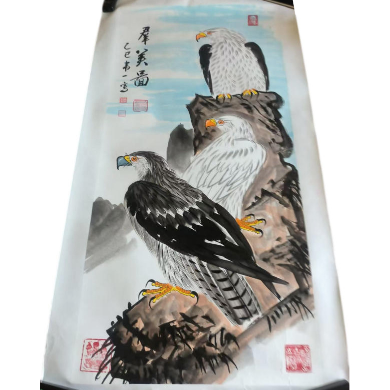 韦加斯《群英图》108X58cm