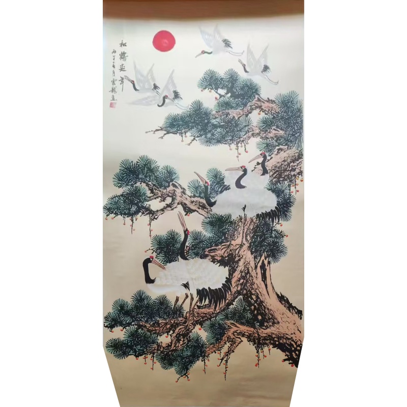 莫桂平 松鹤画AG2738