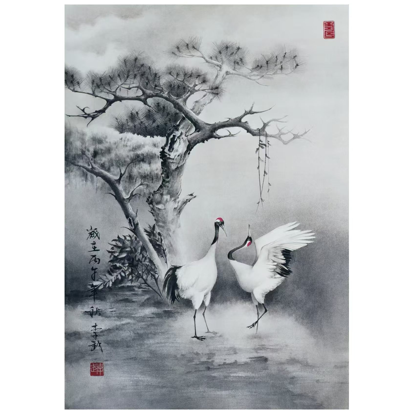 李武《仙鹤》AD10239