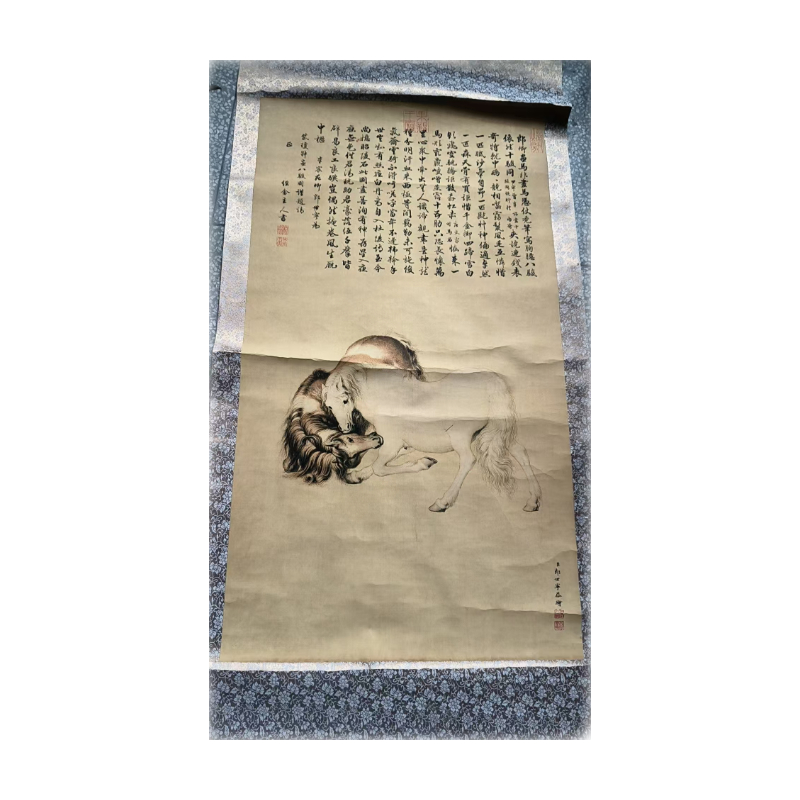 郎士宁骏马图AC1413