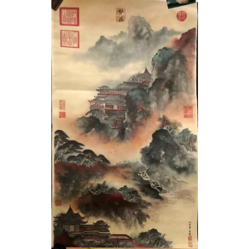赵伯驹 仙山楼阁图AG2761