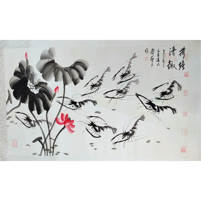 荷塘清趣图AC6960