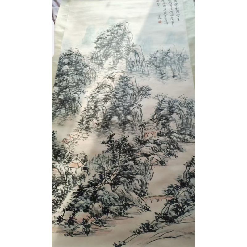 山水立轴AC1526