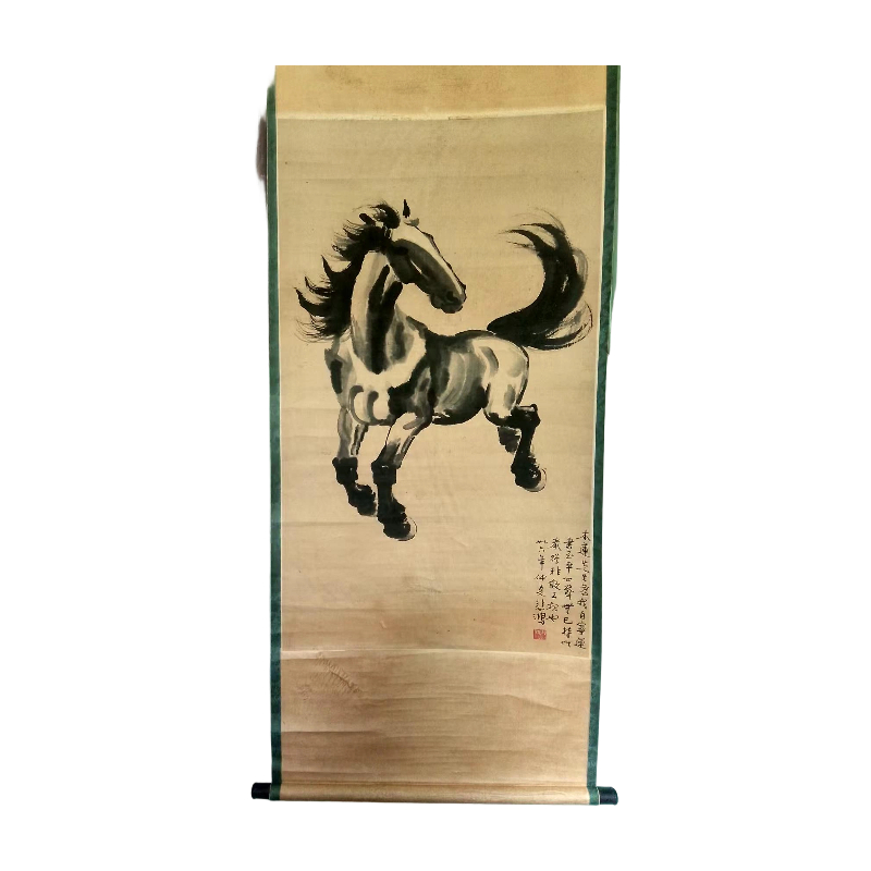 徐悲鸿奔马图AB7011
