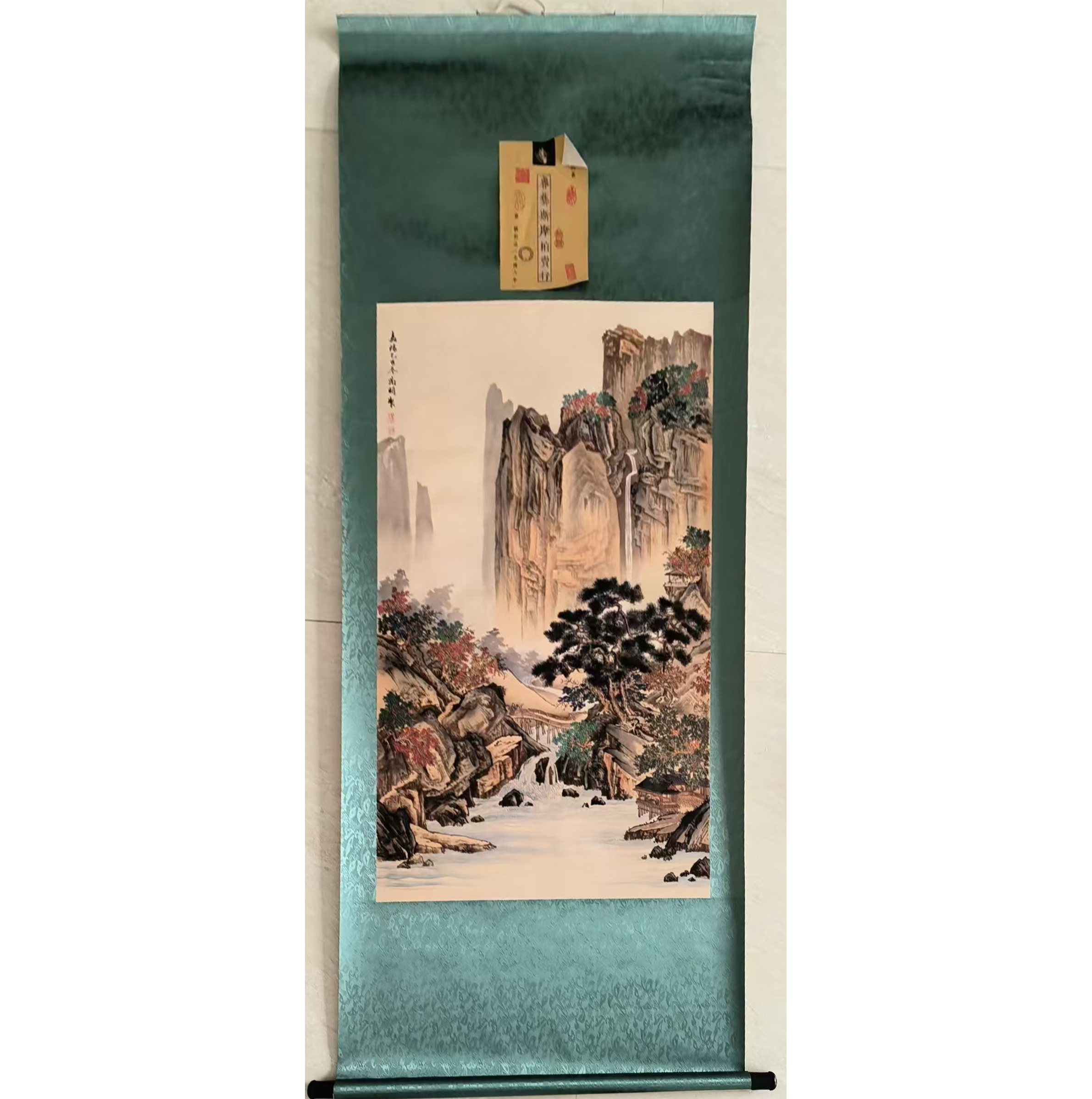 秋山隐居山水AB7021